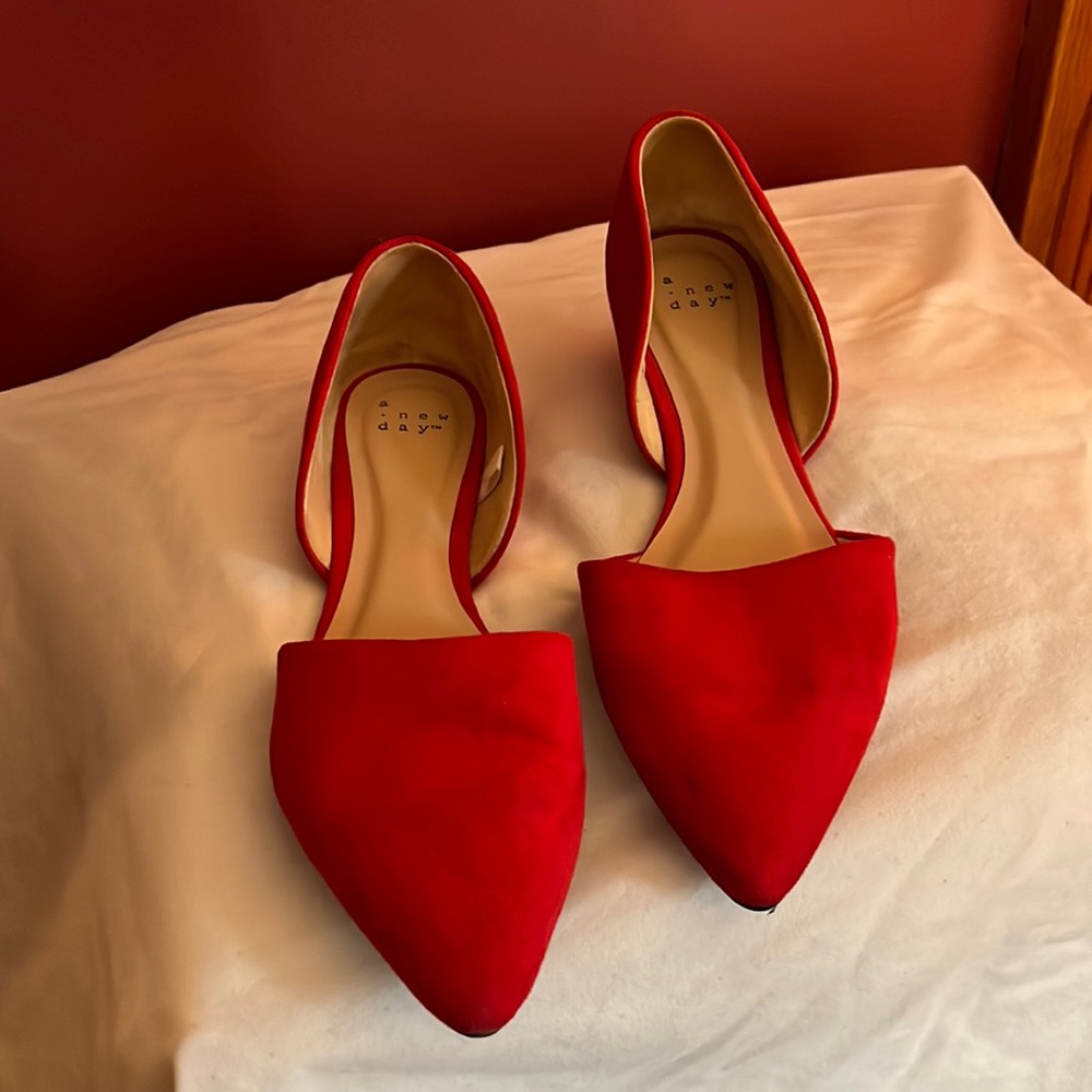 A New Day red flats